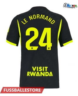 Günstige Atletico Madrid Robin Le Normand #24 Auswärtstrikot 2026-27 Kurzarm